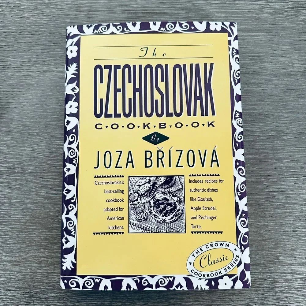 The Czechoslovak Cookbook Czech European Recipes Book